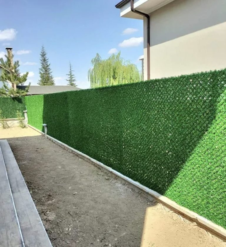Fency Grass Fence Landscaping
